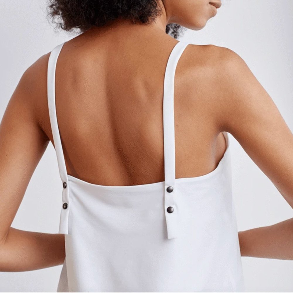 Snap To It Thin Strap Tank